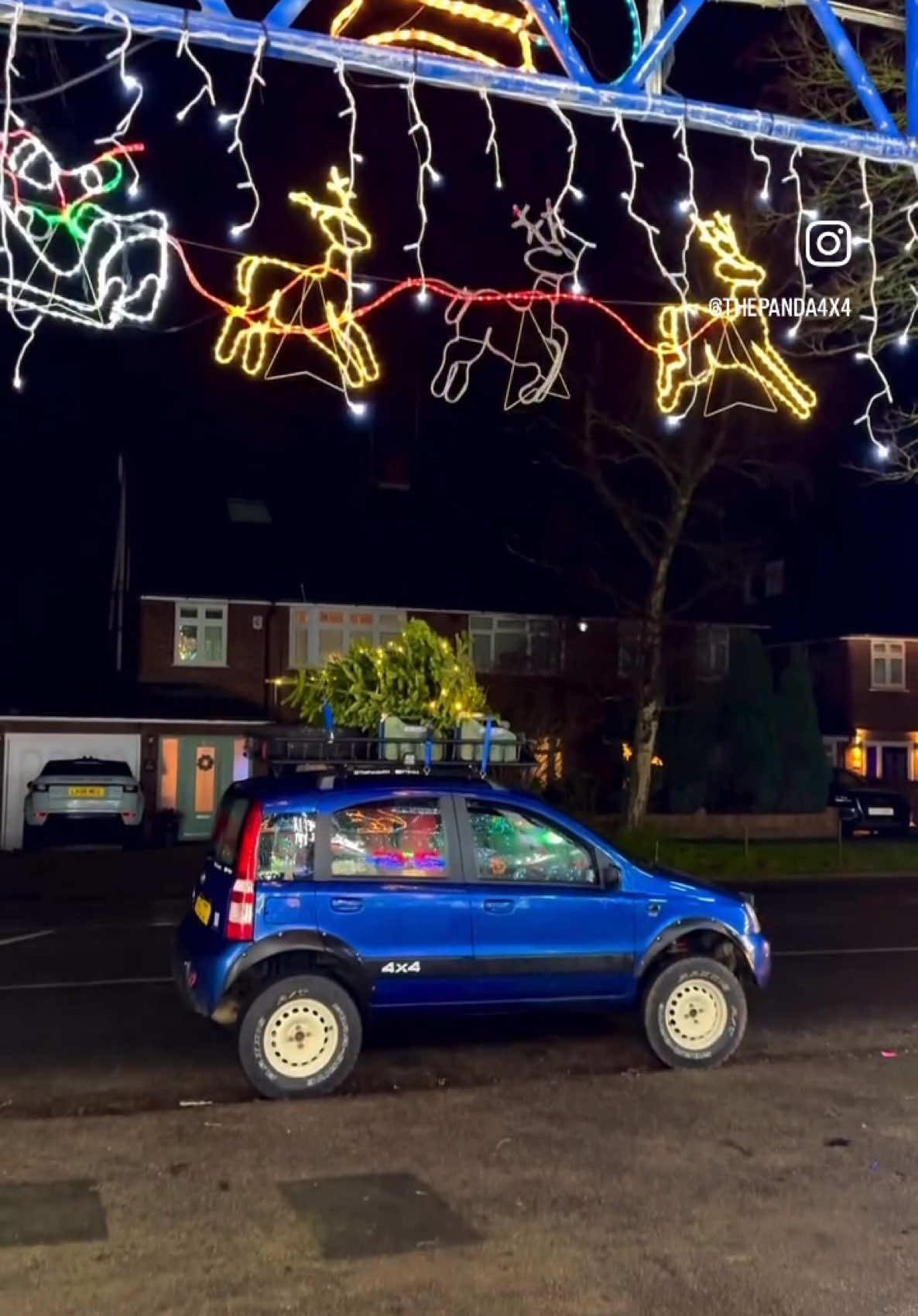 Merry Christmas 🎄 from Pedro The Panda 🤙🏼 #fiat #panda #fiatpanda #4x4 #fiatpanda4x4 #panda4x4 #offroad #adventure #offroadlife #trails #greenlane #offroaduk #4x4uk #mud #dirt #drive #overland #overlanding #pedro #panda100hp #ukpanda4x4 #offroading #4x4s #ptp4x4 #pedrothepanda #panda4x4100hp #build #offroadproject #offroadbuild 