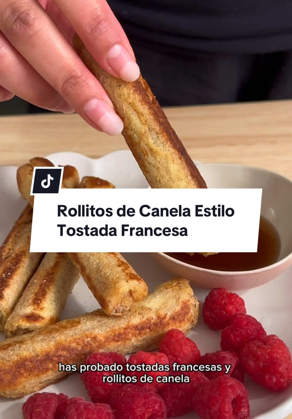 🍞Rollitos de Canela Estilo Tostada Francesa Gracias @From Our Place por enviarme su Titanium Always Pan® Pro ✨ #fromourplace #gifted #alwayspanpro ✨Guarda esta receta para después✨ Ingredientes Para los Rollitos: 5 rebanadas de pan bajo en carbohidratos 2 cdas de mantequilla sin sal, suavizada Para la Mezcla de Canela 