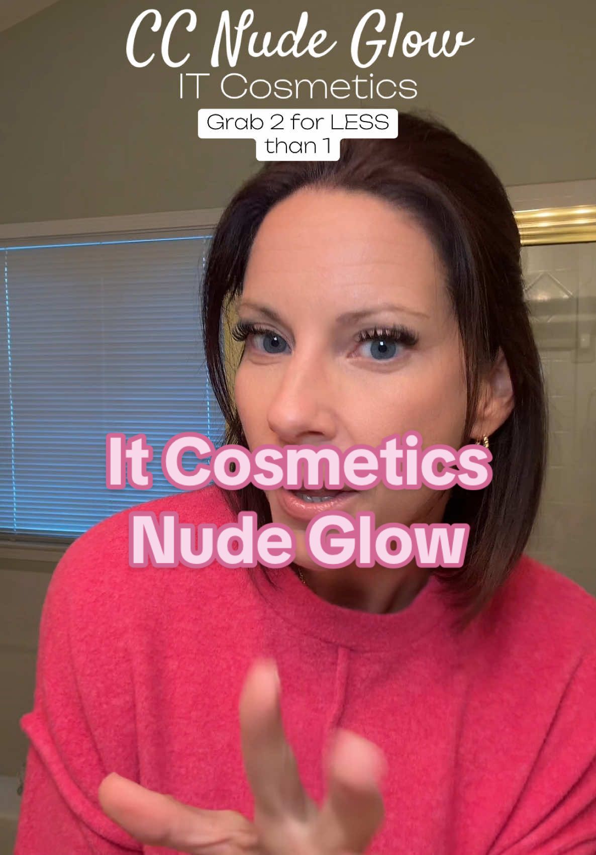 @QVC, Inc has the @IT Cosmetics CC Nude Glow on sale!!! Get 2 for less than 1….. #itcosmetics #cccream #glowymakeup #easymakeup