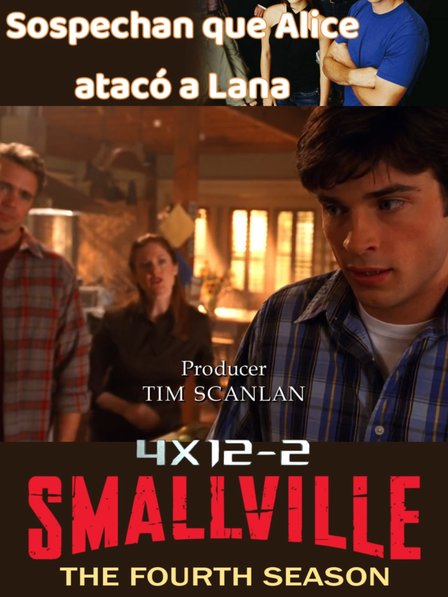 Sospechan que Alice atacó a Lana | #smallvilleedit #supermanedit #dccomics #smallville #superman #comics #clarkkent #dc #legacy #edit | Smallville Edits | Superman