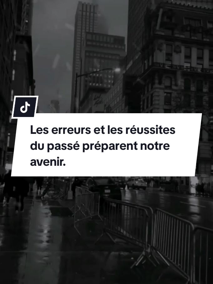 Les erreurs et les réussites du passé préparent notre avenir 2025..?