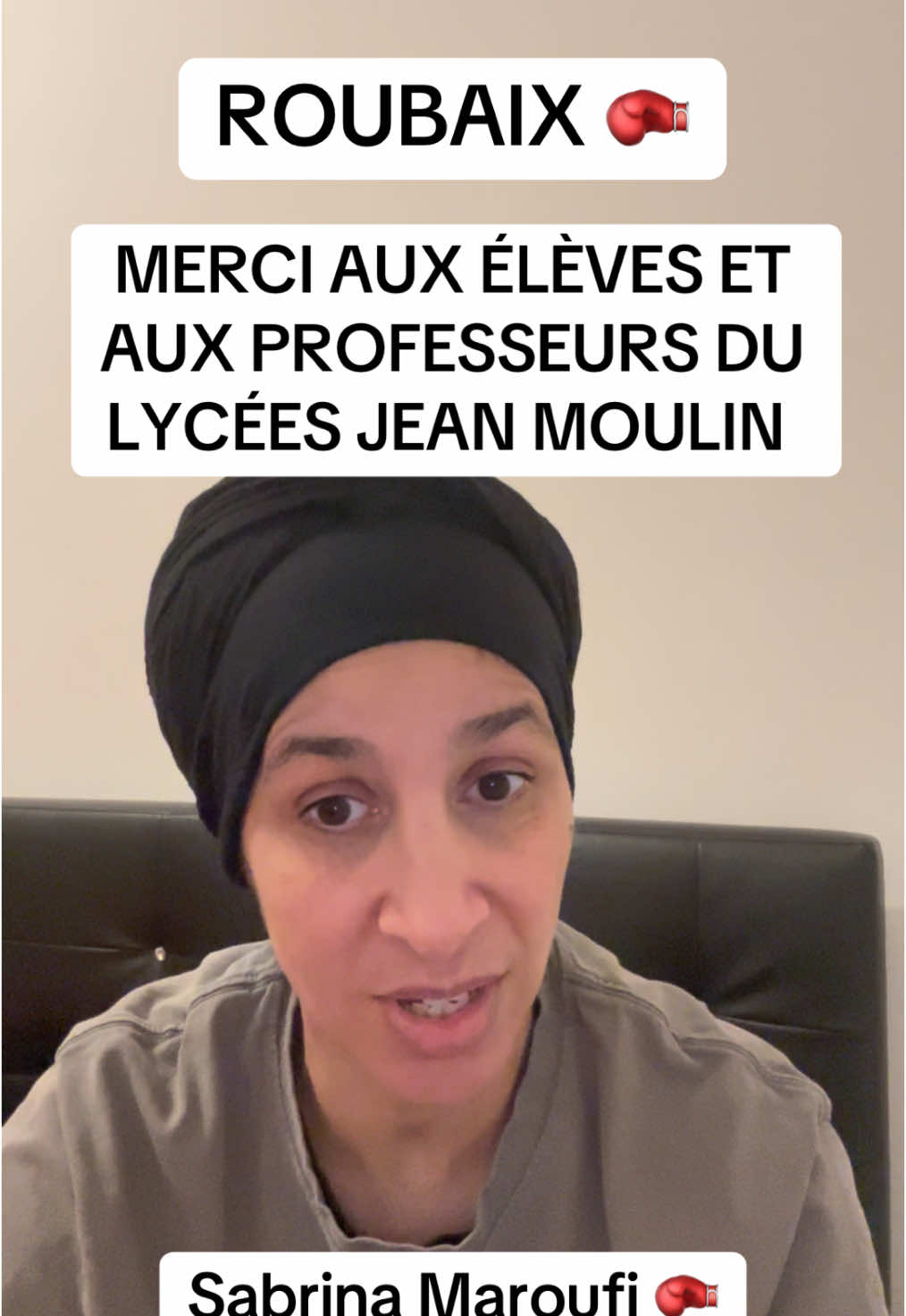 Merci aux élèves et aux professeurs de Jean moulin Roubaix #sensibilisation #sensibiliser #stopviolence #violence #stop #violence #violenceconjugal #merci #eleves #enseignant #professeur #sabrinamaroufi #pourtoi 