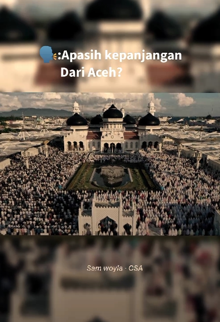 Emng kenapa itu kepanjangan nya Aceh? Pasti bertanya gitu kan Klian, Dulu sekitar abad ke 10 - 16 Europa pernah berdagang ke Aceh, dan Eropa memiliki keturunan di Aceh dan keturunan ituu makin bertambah dan begitu jugk dengan negara India, arab dan cinaa, dan setahu saya cina yg paling awal berdagang di Aceh sekitar abad ke 2/3, dan setelah Europa berdagang di Aceh, datang lah Belanda di pulau Banten dan Belanda membuat perdagangan internasional atau biasanya saya dengar² *VOC* kalau ngk salah. Cukup sini saja yg bisa saya jelaskan, jika ada kekurangan/kelebihan silahkan bertanya.... 