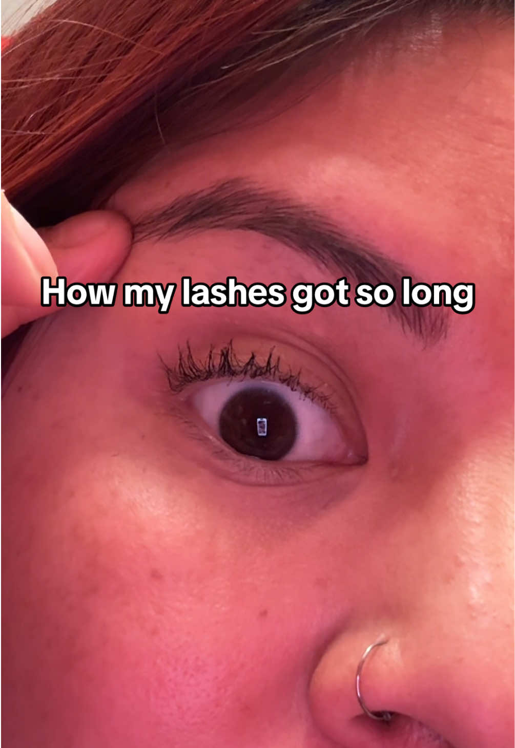 My secret to long lashes @nuorganic try it and let me know on sale now. #nuorganic #nuorganiccosmetics #longlashes #eyelashserum #eyelashesnatural #longeyelashes #tiktokshopholidayhaul #tiktokshopfinds #nuorganiclashserum 