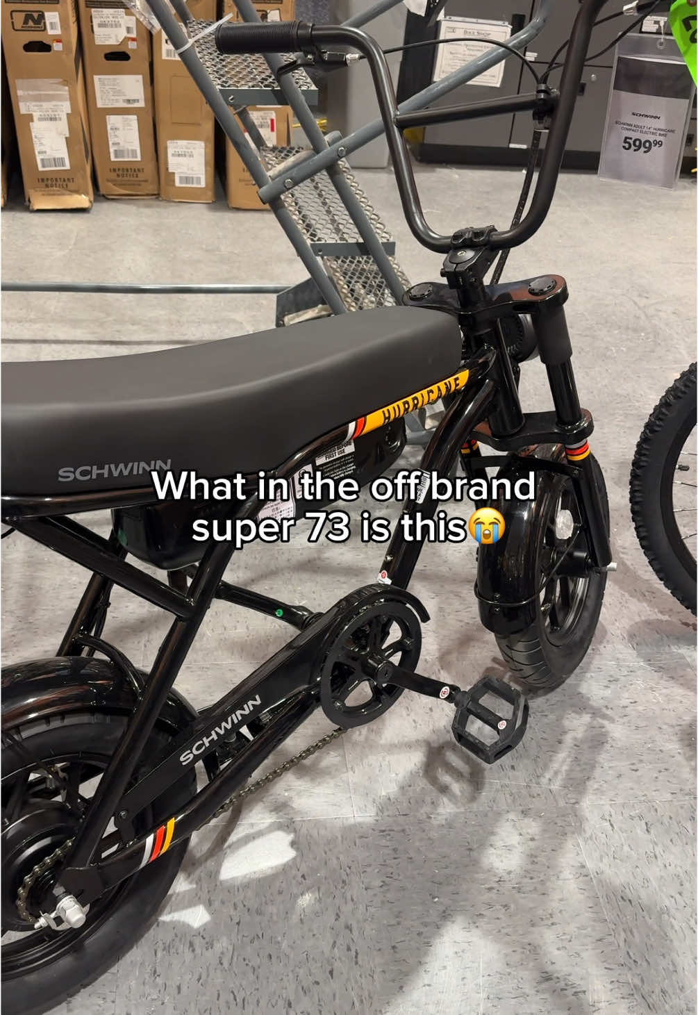 Actually not a bad bike for $600😂🔥 #ebike #ebikes #super73 #surron #eridepross #fyp #viral #fypシ #goviral #electricbike #bike #fy #scooter 