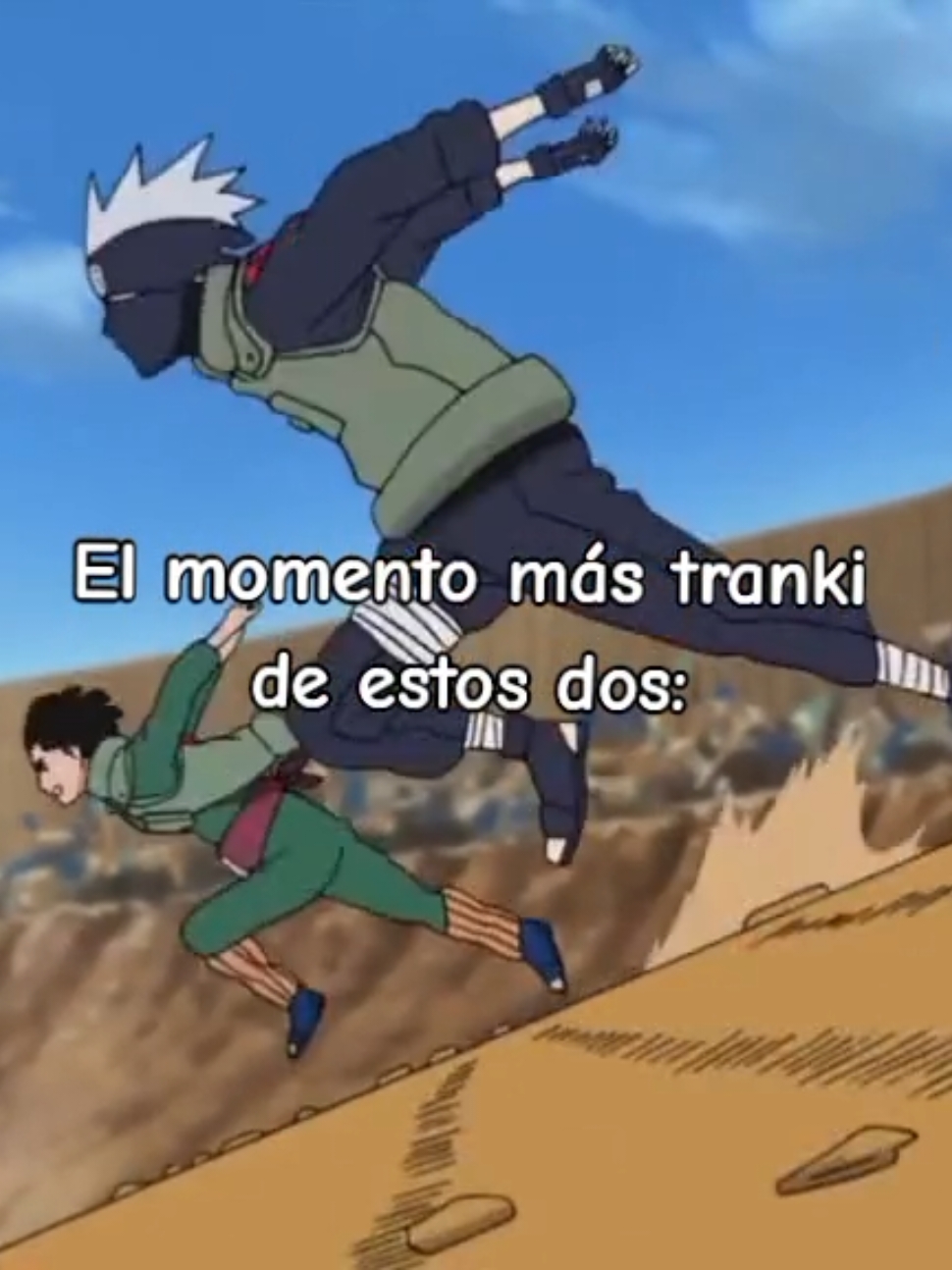 JAJAJA LOS AMO 😭💗 #kakashihatake #kakashisensei #guysensei #guyandkakashi #correpocoyo🗣️🗣️🔥🔥 #naruto 