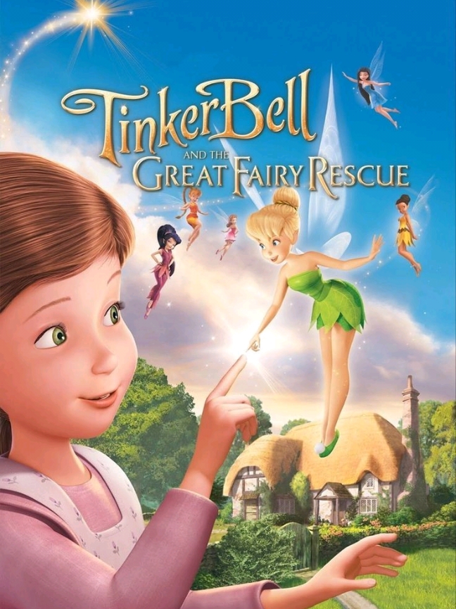 FILME COMPLETO | Tinker Bell and the Great Fairy Rescue (2010)  Anos antes de Wendy e os Garotos Perdidos, Sininho conheceu Lizzy, uma menina que acredita em fadas, no poder do pó mágico e que precisa muito de um amigo. Para ajudá-la, Sininho põe sua própria segurança e o futuro das fadas em risco. #tinkerbell #filme #filmecompleto #1hora #desenhoanimado #natal #movie #fyp #animacao #desenho #fyyyyyyyyyyyyyyyy 