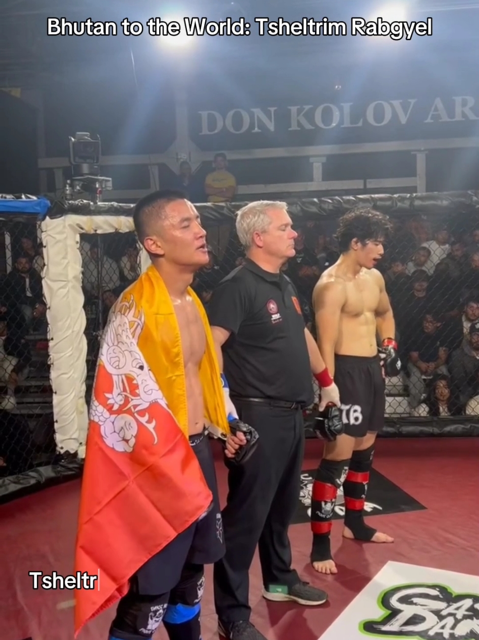 From the peaceful mountains of Bhutan to the fierce cages of MMA, Tsheltrim Rabgyel is rewriting history. Witness the rise of Bhutan’s first MMA warrior an inspiration for the world! 🇧🇹🇧🇹🇧🇹 "No copyright intended. Content belongs to respective owners. Will remove upon request." #bhutantotheworld #tsheltrimrabgyel #mmafighter #mmachallenge #fightingspirit #riseofbhutan #globalmma #featherweightworrior #inspirationfrombhutan #trendingvideo #viral #fyp #bhutanesemuser #🇧🇹