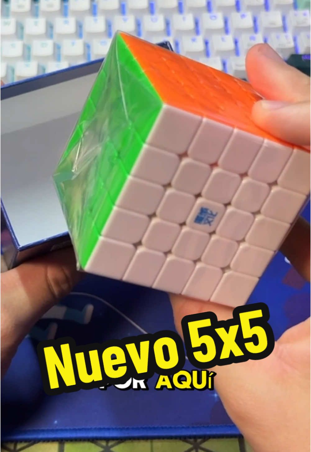 El nuevo Moyu Aochuang 5x5🤓☝🏻 #fyp #cubos #unboxingvideo #rubikscube #cubosrubik 