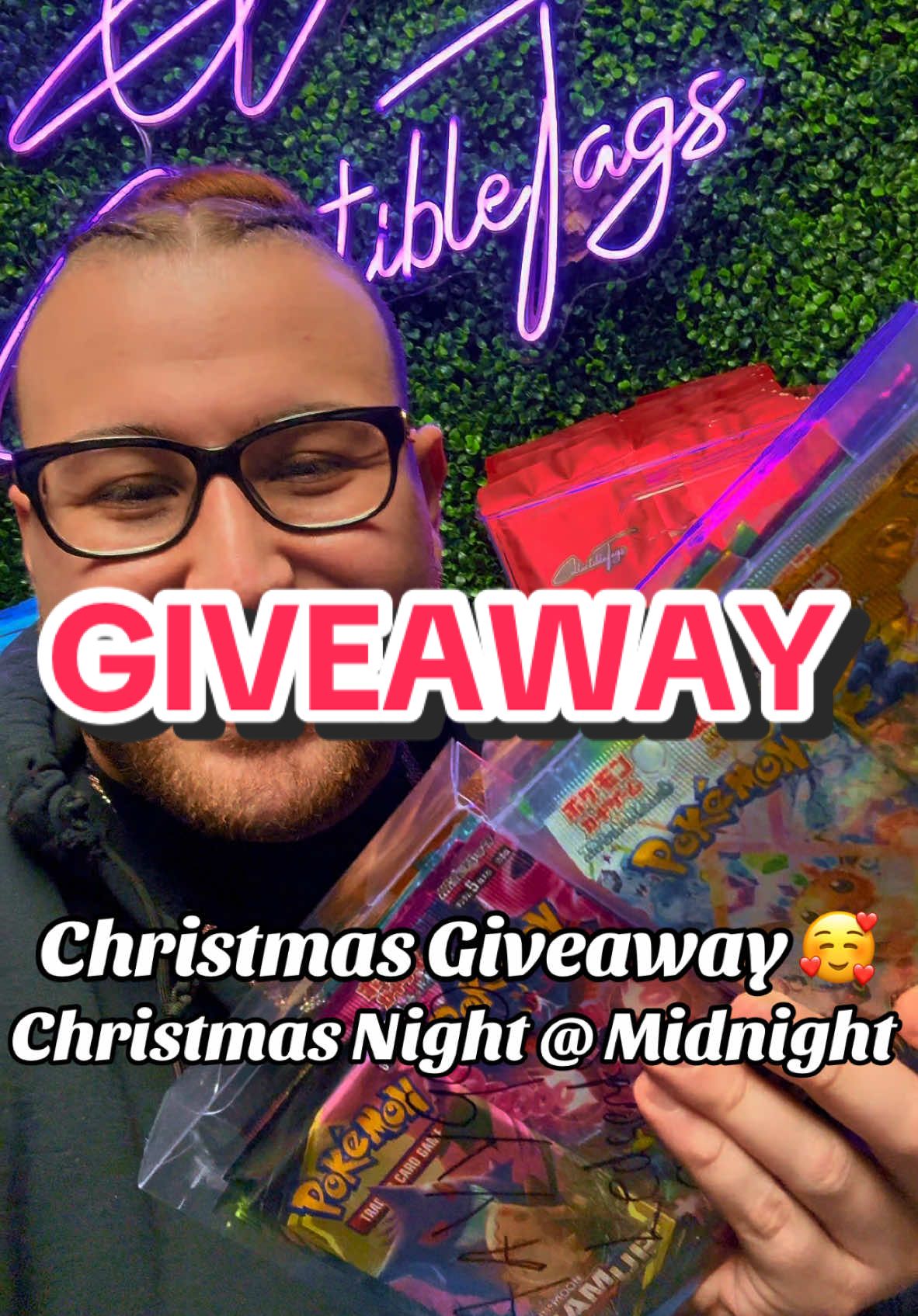 Happy Holildays One & All ! We are back with another community Giveaway ! At midnight of our christmas stream one lucky person will start theyre year off with some heat ! #pokemon #pokemoncards #live #ripandship #ripnship #151 #pokemontiktok #pokemonscarletviolet #pokemoncommunity #charizard #pokemontcg 