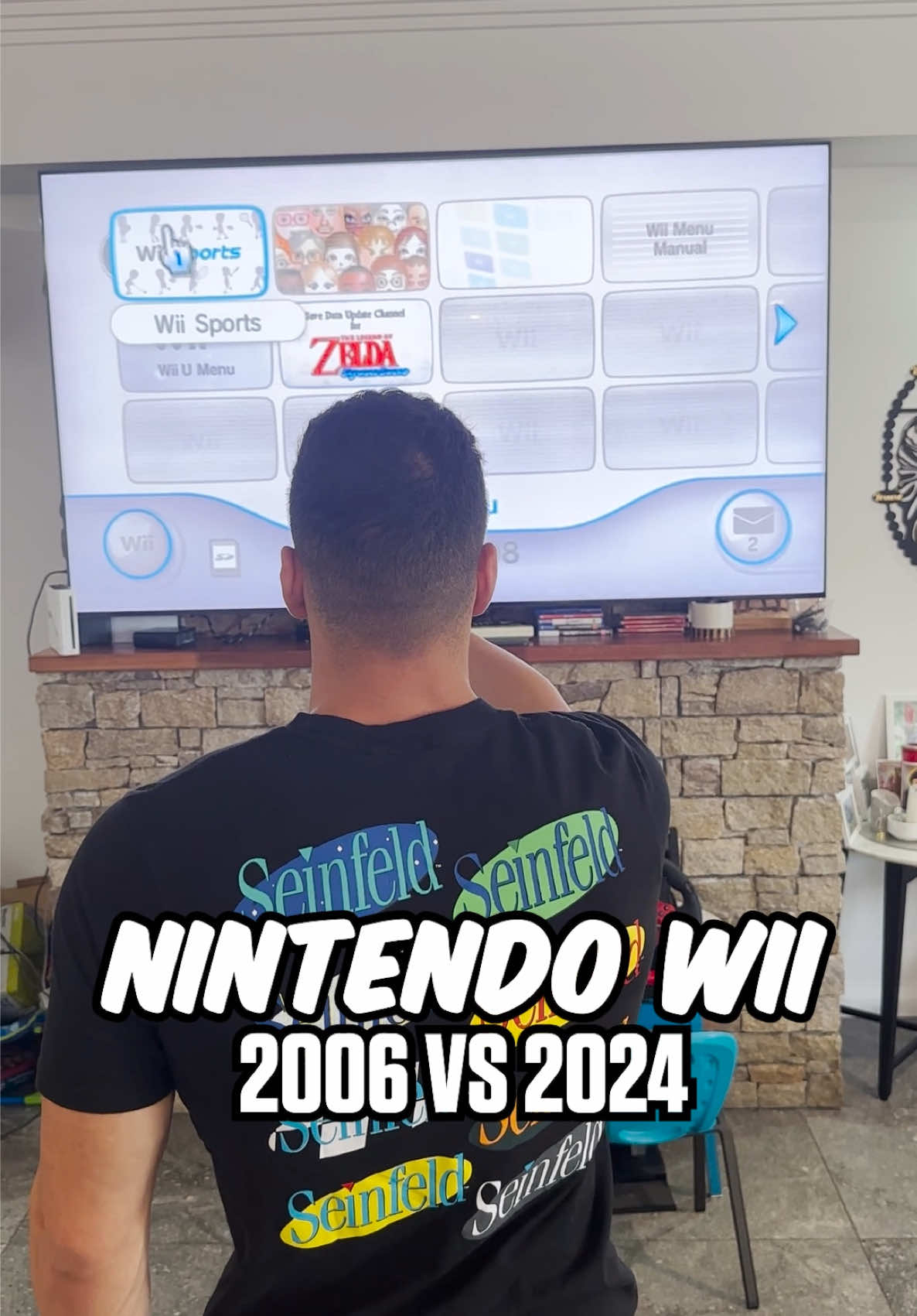 Nintendo Wii | 2006 vs 2024 #nintendo #gaming #skit #comedy 