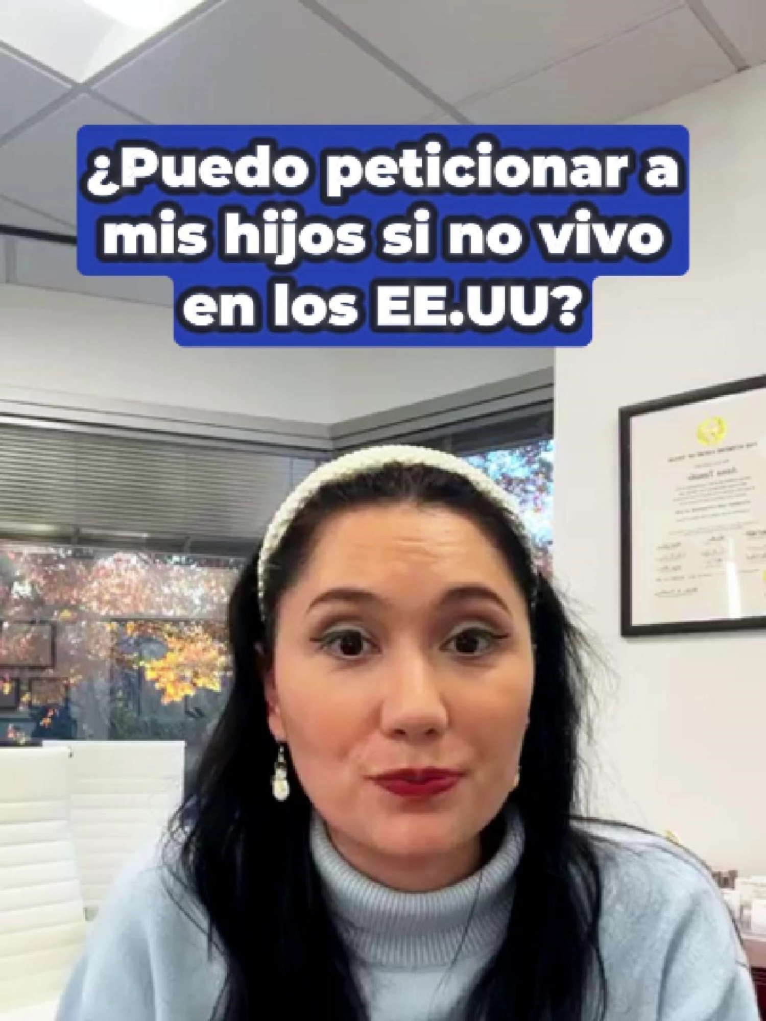 🧑‍🧒‍🧒 Si usted es ciudadano y se acaba de mover a los estados unidos, usted puede peticionar a sus hijos. 💪 ¡Si tiene un caso complicado o difícil, no dude en contactarnos! 📲¡Llámenos para agendar su consulta completamente gratis! Dallas: 972-400-2177 Los Angeles: 747-262-4399 🗓️Para hacer una consulta por medio de nuestro calendario visite:  https://porterlegalgroup.cliogrow.com/book #porterlegalgroup #abogadaAnna #inmigracion #PLG