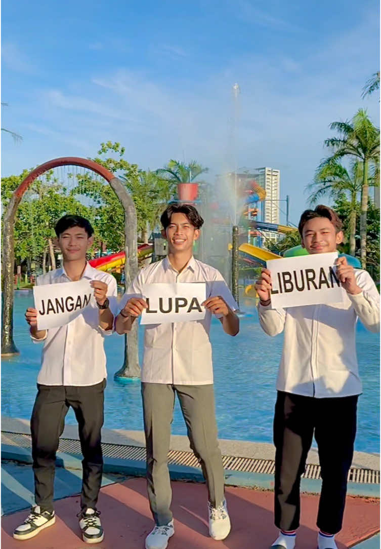 Jangan lupa liburan ke waterboom pesona modern 🥰,  promo terbaru silahkan cek postingan atau story yang kita sematkan !  Htm normal : -Weekday senin s/d jum’at Rp.45.000/org -Weekend sabtu, minggu & tanggal merah Rp.70.000/org -Sepesial moment Rp.80.000/org (Note : dari tgl 23 desember 2024 / 05 januari 2025 htm Rp.80.000/org ) promo disc 20% syarat ketentuan berlaku ! Jam operasional Senin s/d kamis : 10.00 / 18.00 wita Jum’at : 14.00 / 18.00 wita Sabtu, minggu dan tanggal merah : 09.00 / 18.00 wita 📍Jl.A.Yani Km. 11, Komp. Pesona Modern, Kec. Kertak Hanyar, Banjar - Kalsel (Waterboom Pesona Modern) #waterboompesonamodern #waterboombanjar  #waterboompesonamodernbanjarmasin #kalsel #banjarkalsel #banjarmasin #banjarmasinbungas #waterpark #wahanaair #wahanabermain #banjarmasininfo #wisataindonesia #wisataair #kolamrenang #seluncuran #wisatabanjarmasin #fypシ #fyp #fypシ゚viral 