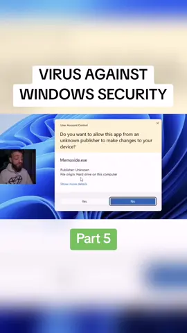Virus Against Antiviruses (Windows Security) Part 5 #virus #antiviruses #windowssecurity #pcvirus #malware 