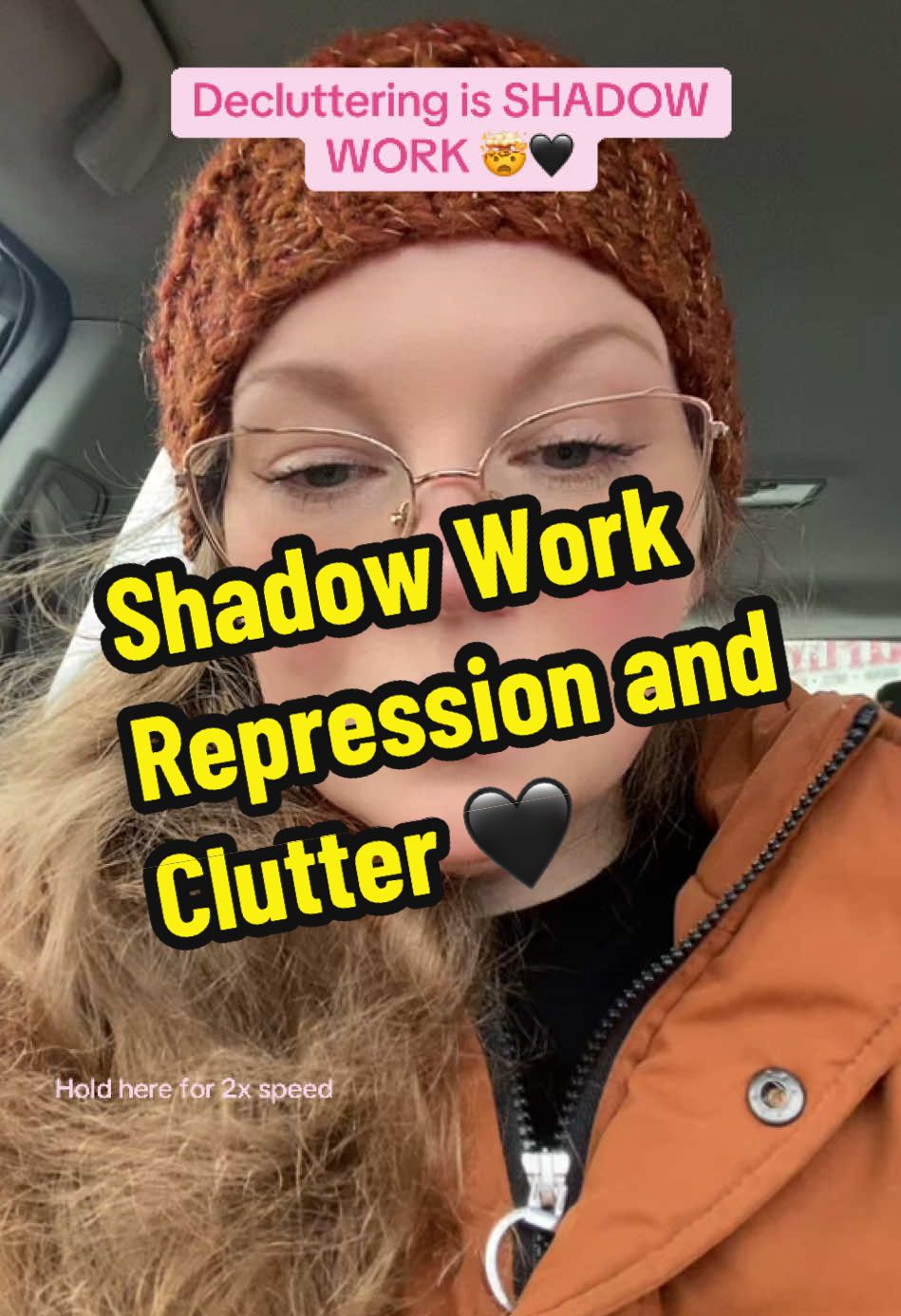 Shadow Work Repression shows up as many different things, and clutter is certainly one of those things. #shadowwork  #healingprocess #healyourself #spiritualjourney #decluttering 