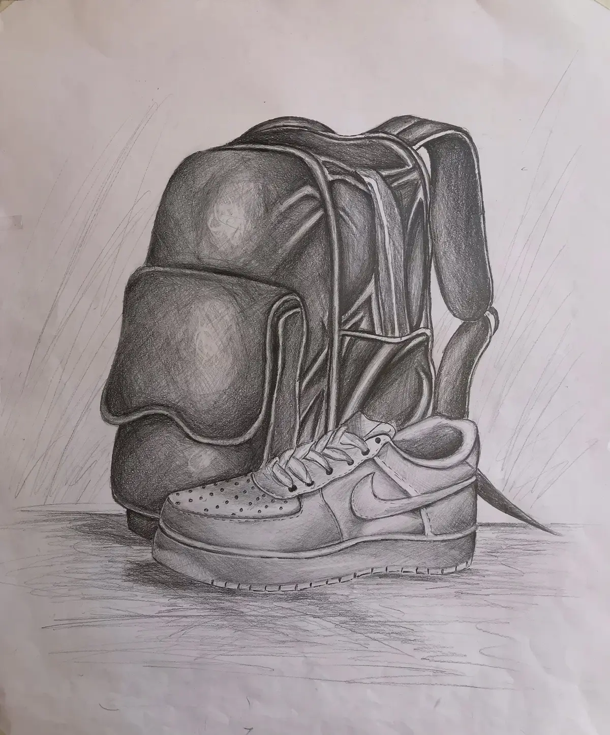 still life drawing on paper✏️ #art #drawing #sketch #arttutorial #drawings #pencilart #pencildrawing #fyp 