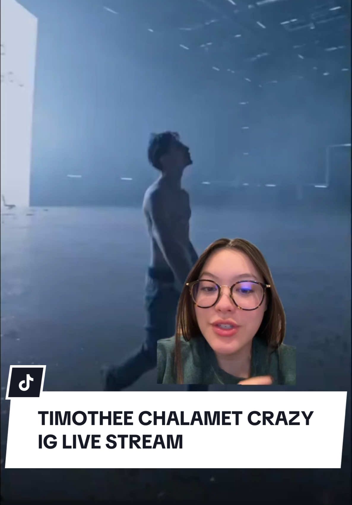 This was certianly interesting #timotheechalamet #live 