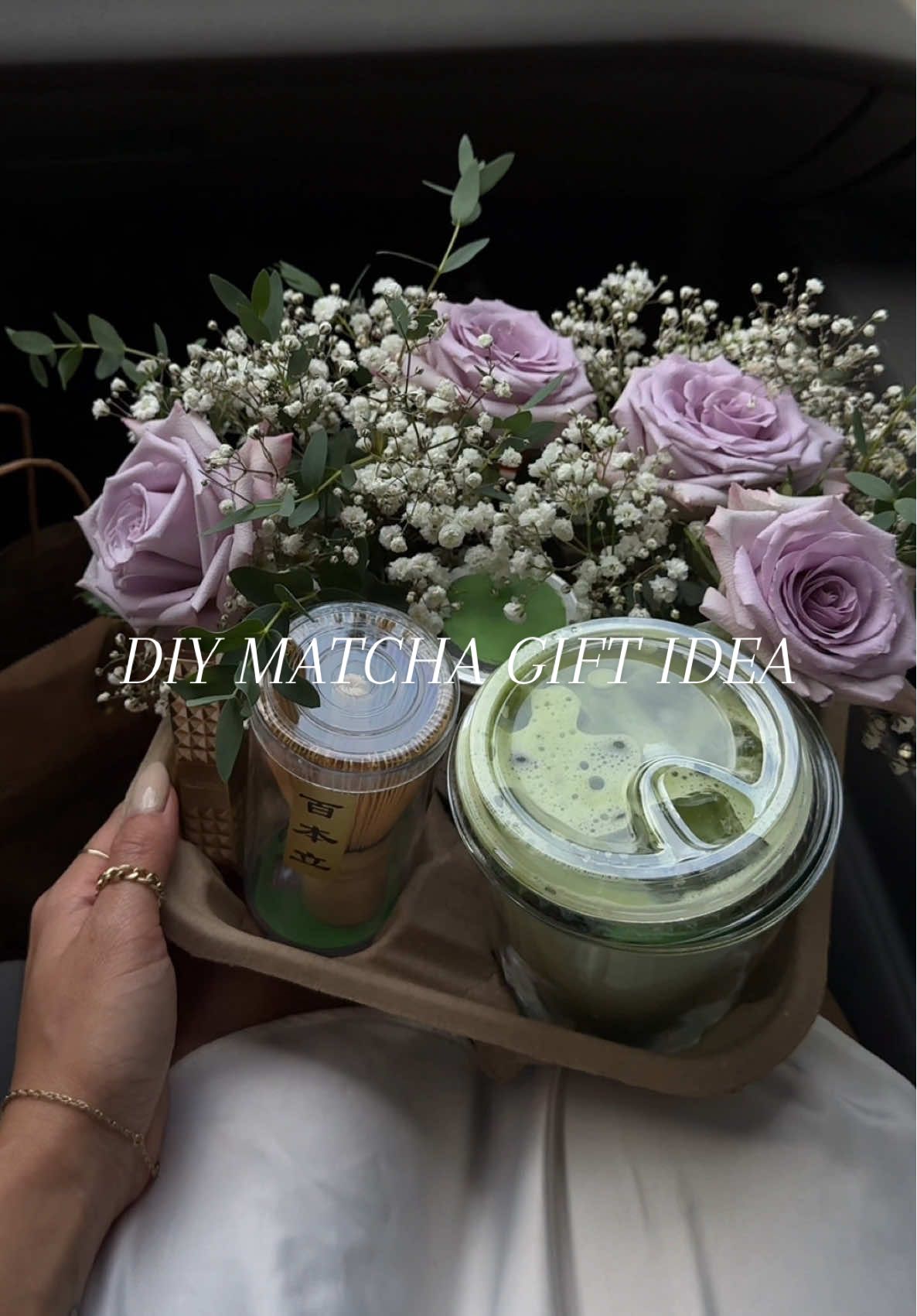 🍵💐 I love a good thoughtful diy gift + matcha!? That’s a dream ✨ #creatorsearchinsights #giftideas #diygift #diytutorial #bestfriend #matchalover #matchaaddict 