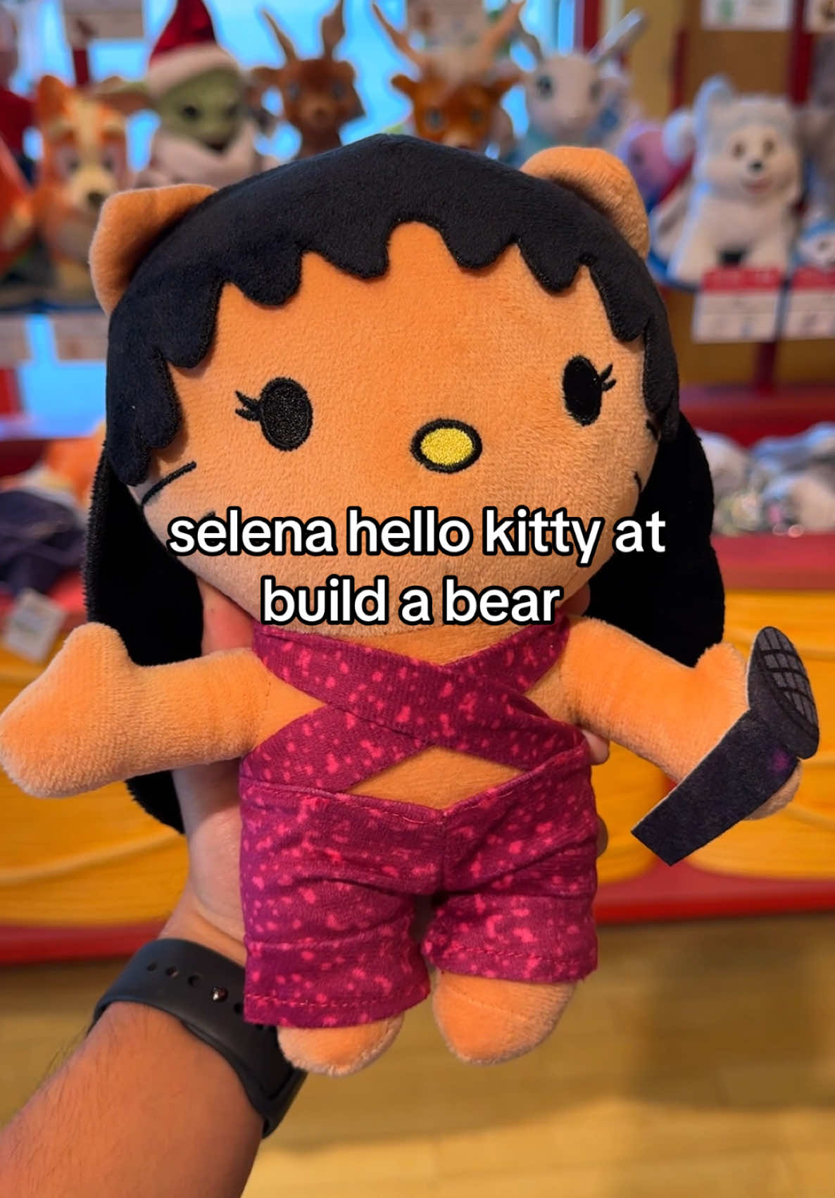 selena hello kitty made by me! what artist next? #hellokitty #hellokittylover #plushies #selenaquintanilla #selena 