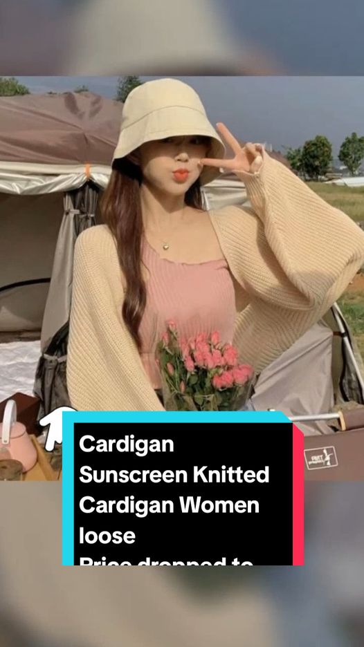 Cardigan Sunscreen Knitted Cardigan Women loose Price dropped to just ₱188 pesos! Don't miss out! Tap the link below! #knittedcardigan #womenswear #TikTokShop #tiktokfinds #TikTokFashion #tiktokph #tiktokaffiliate #LearnOnTikTok 