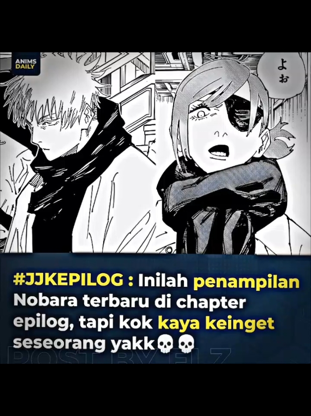 nobara mirip siapa yah kira kira☠️ #jujutsukaisen #jjk #nobarakugisaki #nobara #anime #fyp 