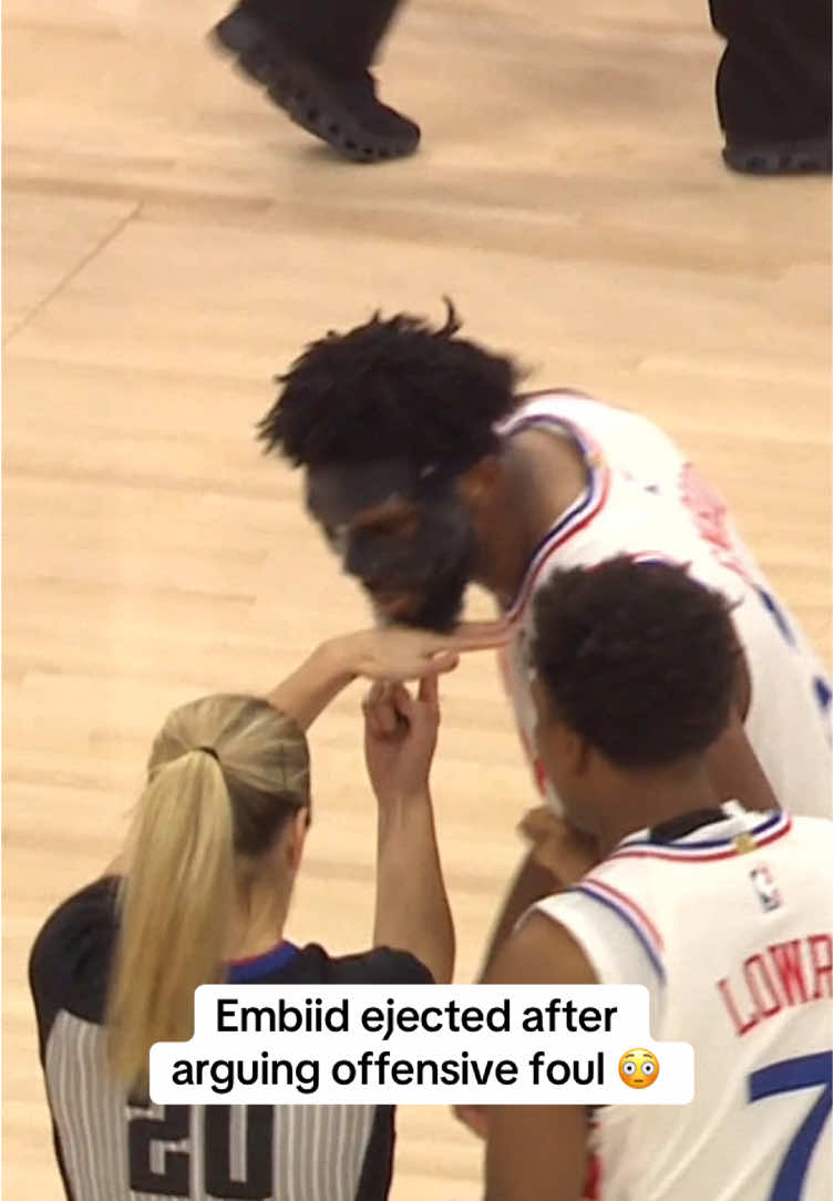 Embiid was heated 👀 #NBA #basketball #embiid #sixers