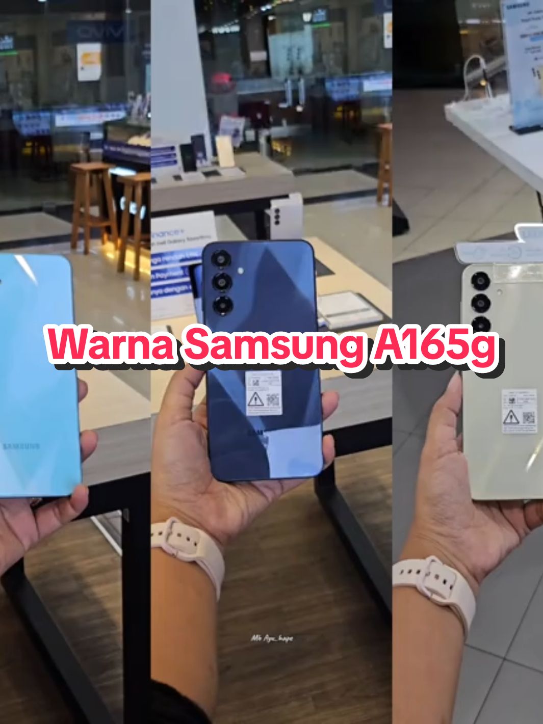 Samsung A16 yg lg Booming banget punya 3 warna special buat km🤌 #samsunga16 #samsunga165g  #galaxya16  #warnasamsunga16  #a16samsunggalaxy  #tahaki 