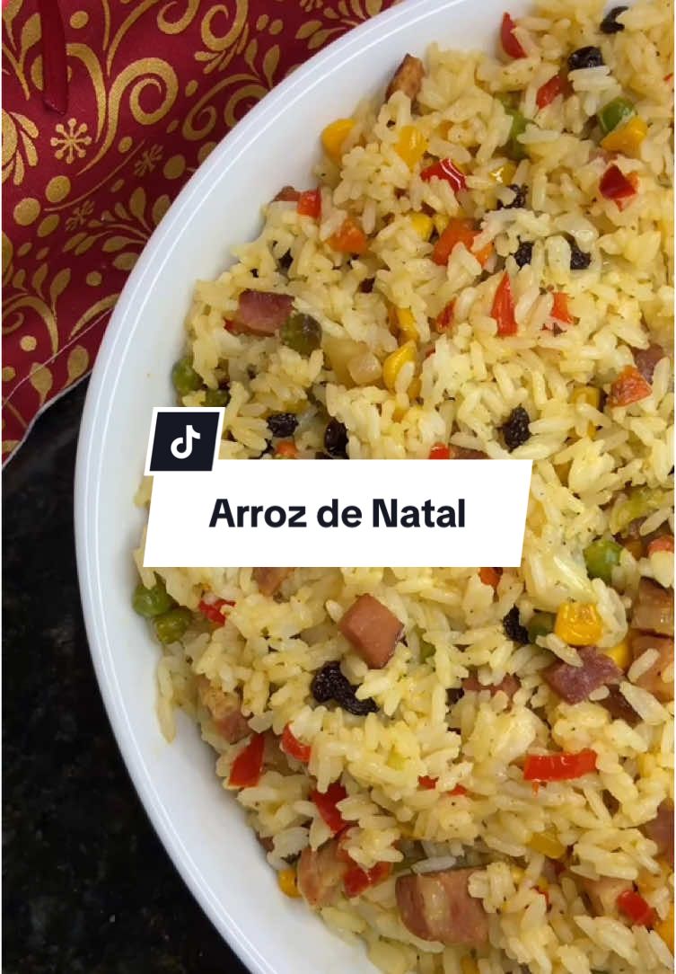 #receita #receitafacil #fyp #arrozagrega #receitanatalina #natal #donadecasa #diaadia 