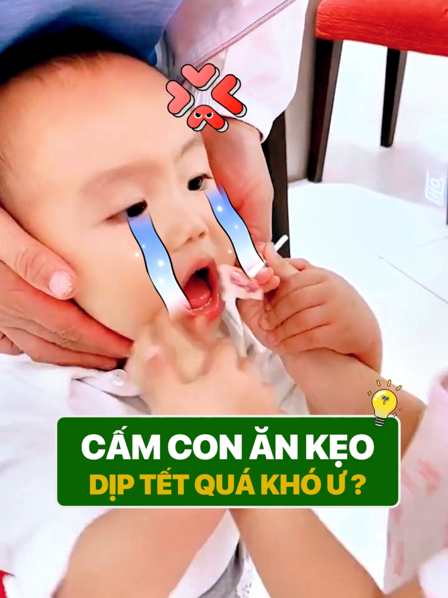 Cả năm có mấy ngày Tết mà còn cấm con ăn kẹo nữa thì mất vui phải không các mom. #tetnguyendan2024🧧🎆🧨 #keomutsat #happyvitamin #keomutcanxi #sathucochobe #kembisglycinate #keovitamin #keomutlysine