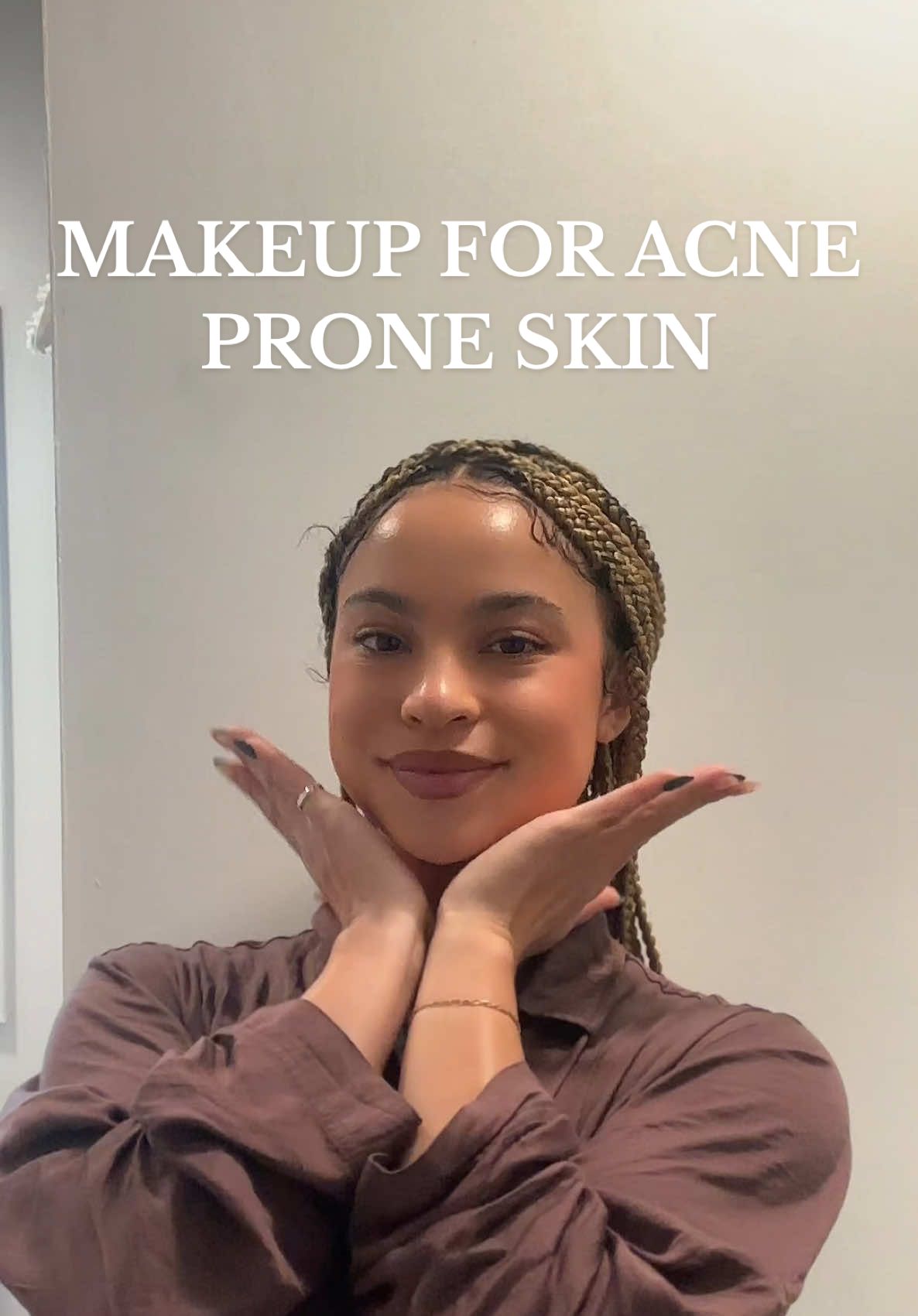 Beauty for acne prone skin 🎀🤍🧴 @Evalina Beauty tinted spf  @NARS Cosmetics concelar  @Rare Beauty setting spray  @YSL Beauty blush  @Armani beauty blush  #beauty #makeuptutorial 