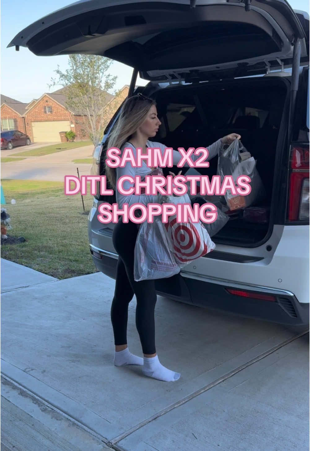 SAHM X2 DITL! 🎄✨❤️ last christmas shopping video k byyyyyei 😜 #momtok #sahmlife #ditl #spendthedaywithme #dayinmylife #christmas #christmasshopping #youngmom #coolmom #smallcontentcreator #fyp #dutchbros #target #walmart @Dutch Bros Coffee @target @Walmart 