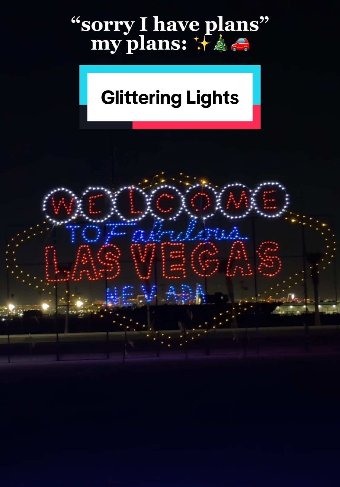 Feeling festive? Drive through 5 million+ glittering lights at the @LasVegasMotorSpeedway 😍 #vegas #lasvegas #visitlasvegas 