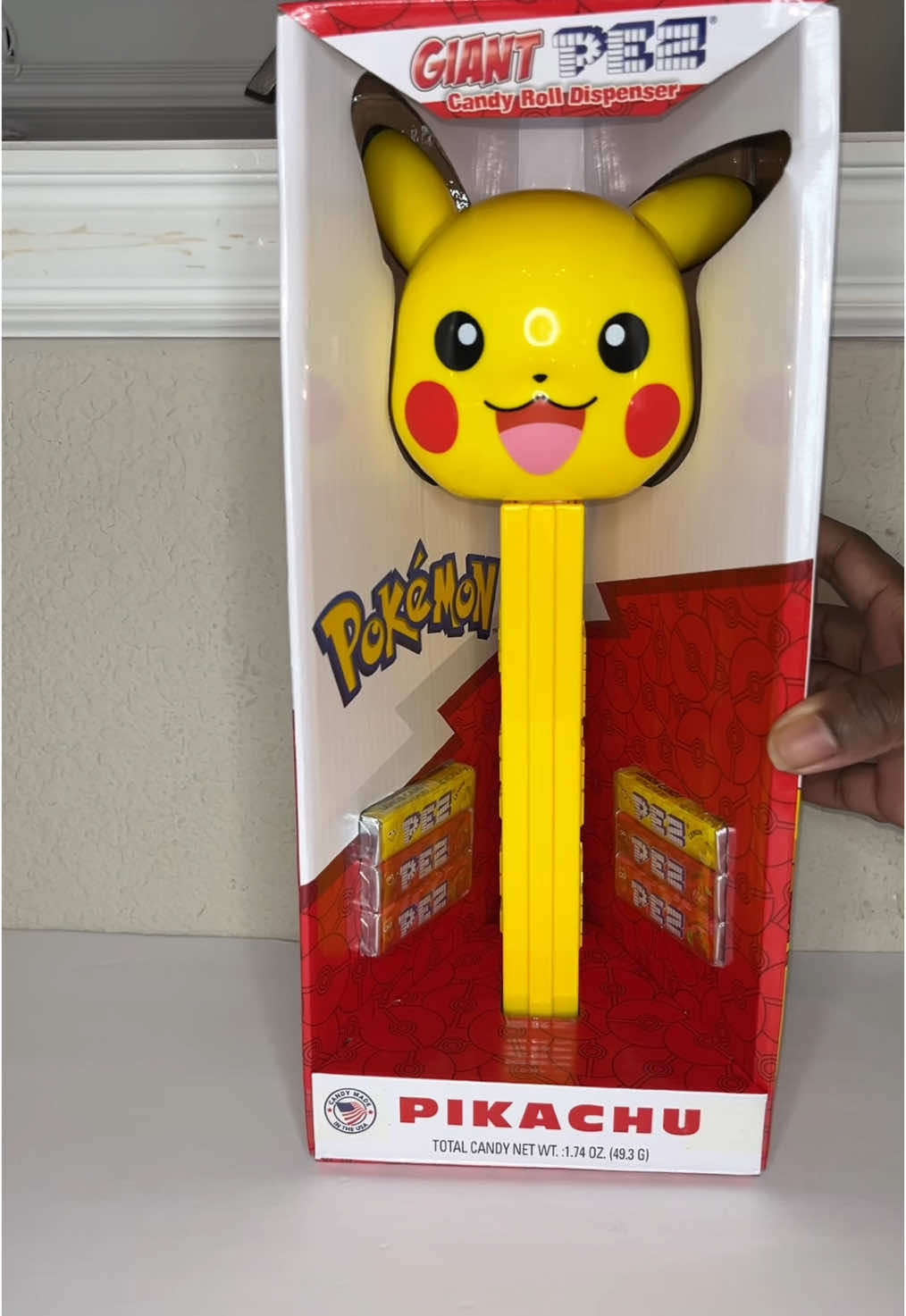 #bnicee85 #brigittestoyworld #giantpez #giantpezdispenser #giantpezpikachu #pez #pikachu 