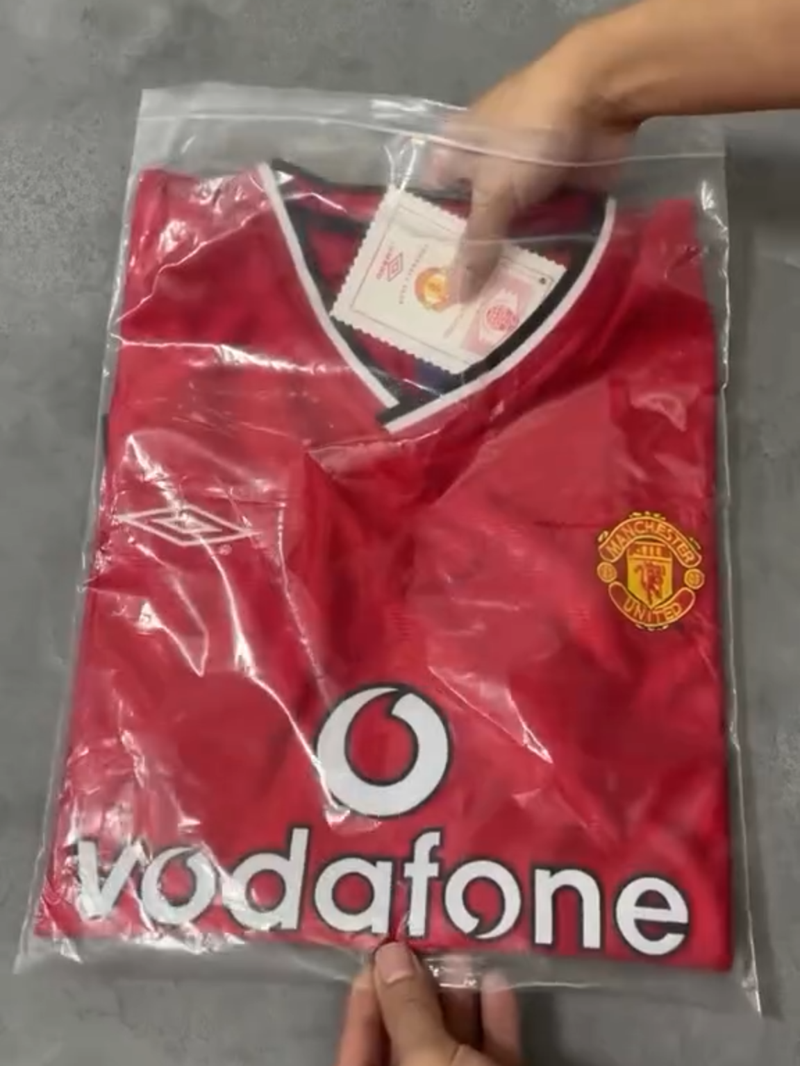 Vintage Jersey Sharing 00-02 Season Manchester United Home #ManchesterUnited #Footbal #Jersey #Vannistruy #Suitwear