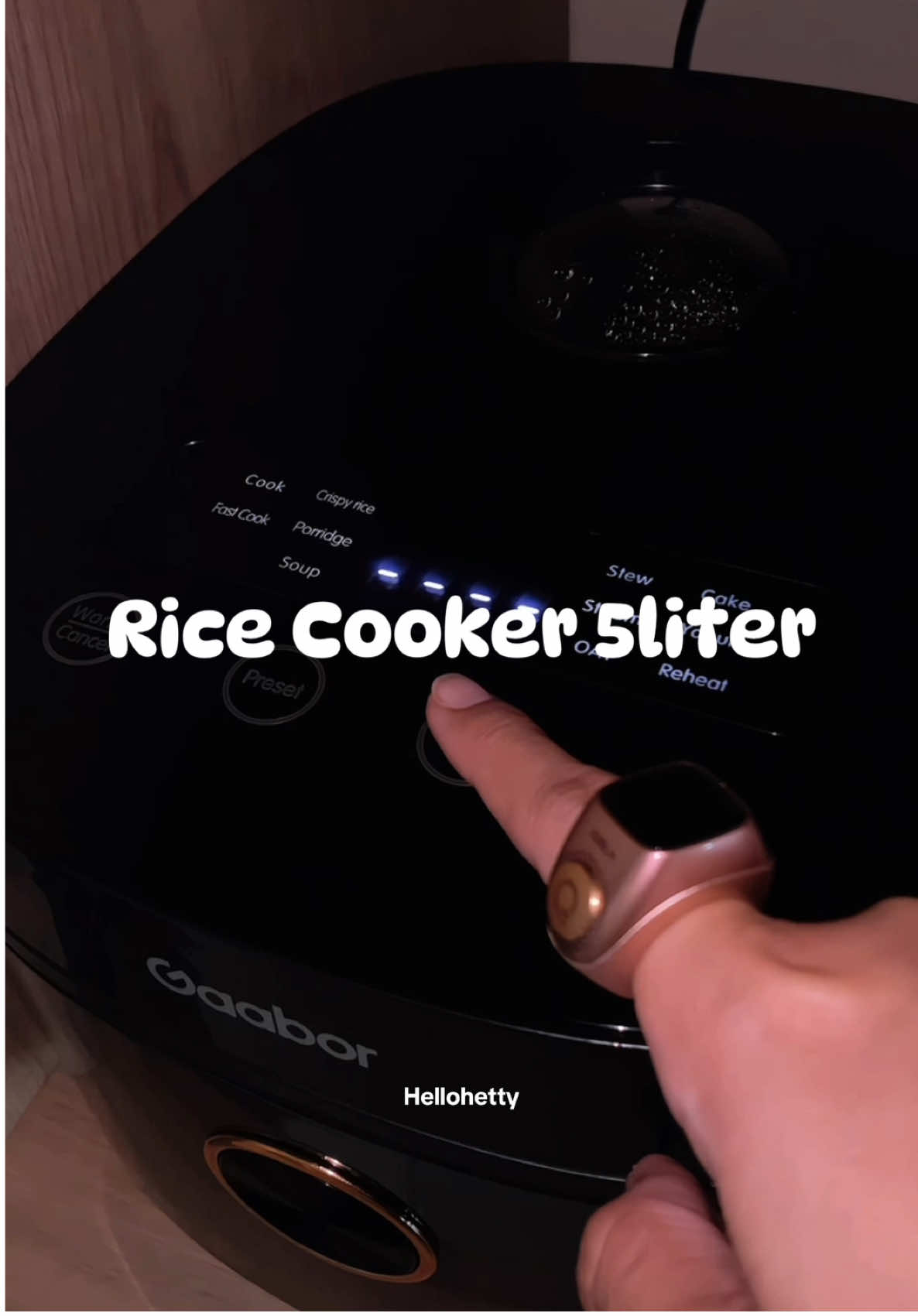 Rice cooker 5 liter #gaabormy #Gaabor #ricecooker 