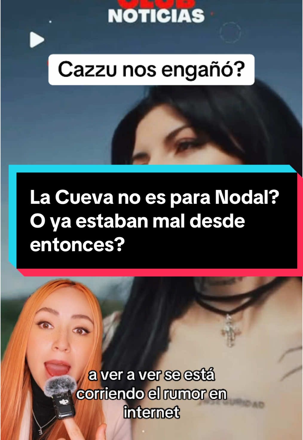 La canción de Cazzu “La cueva” no la compuso recientemente ¿entonces no es para nodal? ¿O desde entonces ya estaban mal? #chisme #chismes #cazzu #nodal #christiannodal 