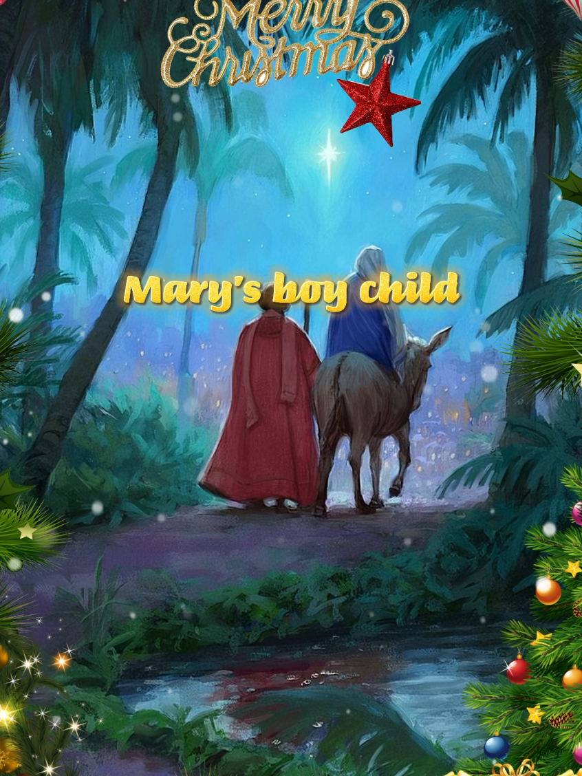 Mary's boy child🌲oh my Lord#christmas #merrychristmas  #christmas2024 #christmassong #christmaslyrics #christmasvibes #christmaspresents #xmas #xmas2024  #christmastree #christmasmusic #wewishyouamerrychristmas #marysboychild #ohmylord 