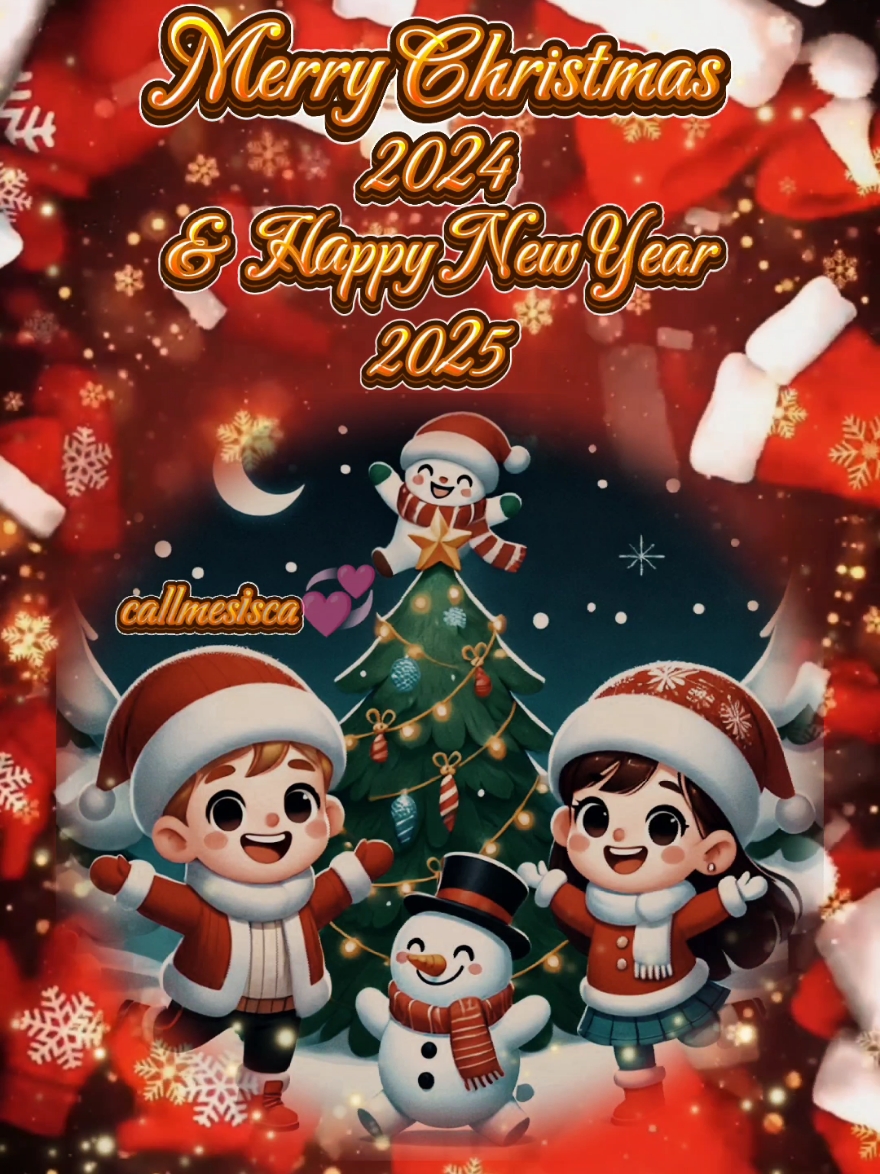 Membalas @mummynuel81 Merry Christmas 2024 🎄☃️& Happy New Year 2025🥳🎊🎉💞#natal2024 #merrychristmas #happynewyear2025 #feliznavidad #storywa #fyp #trending #viral2024 #callmesisca💞 #CapCut 