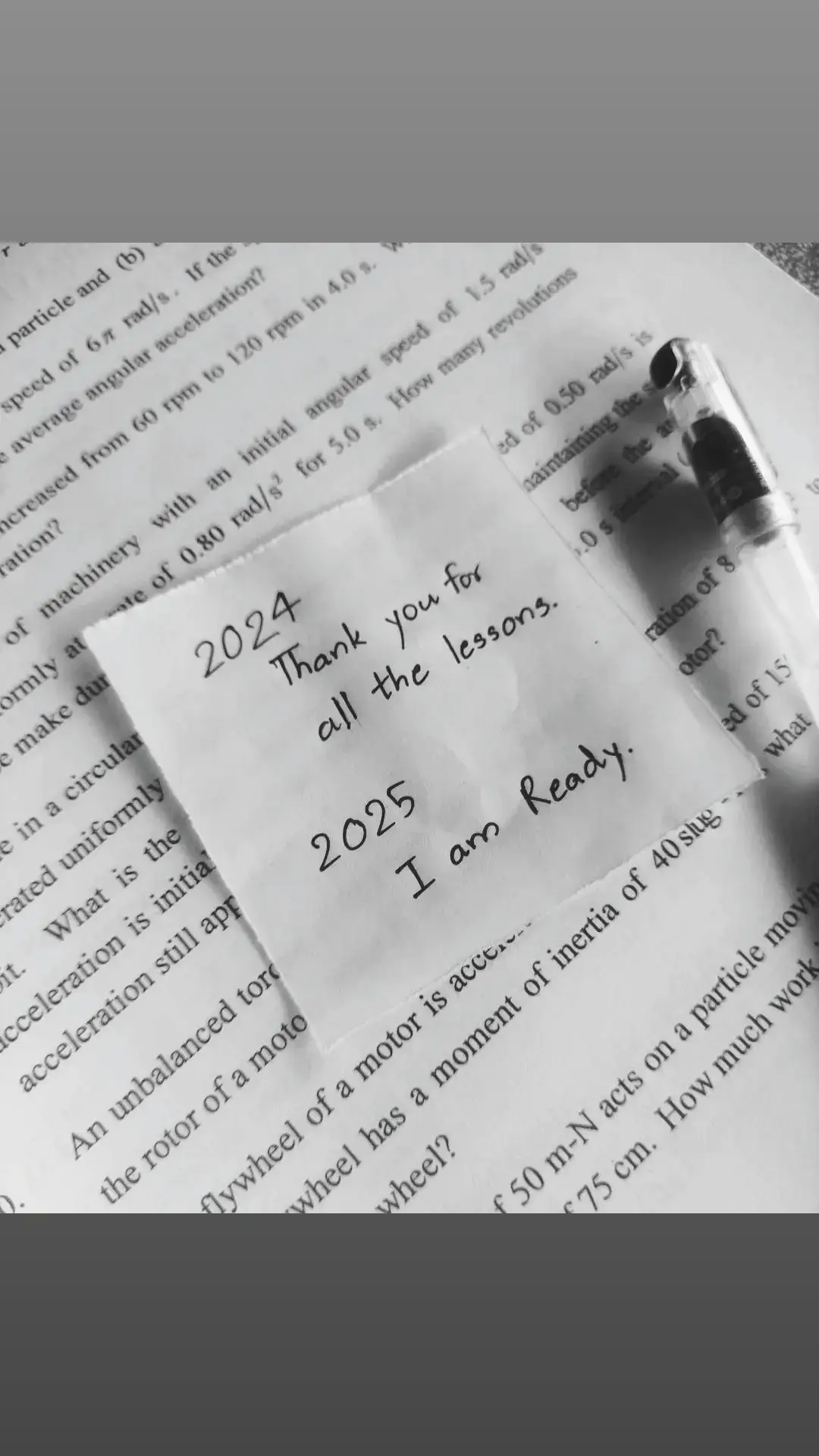 သင်ခန်းစာတွေ အများကြီးရခဲ့တဲ့ နှစ် 👊🏻 #foryou #study #fypシ #views #2025 #comeback #note #fypပေါ်ရောက်စမ်း #ready 