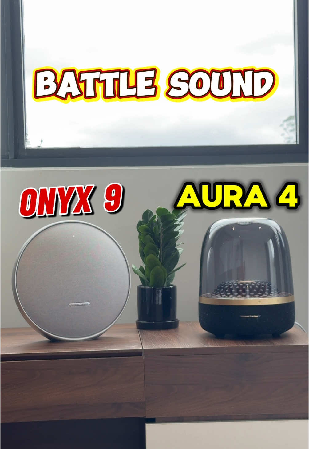 So Sánh Harman Kardon aura 4 vs Onyx 9 - Loa nào hay hơn #Vua2hand #Harmankardon #shortvideo #solospeaker #Testsound #bass #trend #viral #dulich #phuot 