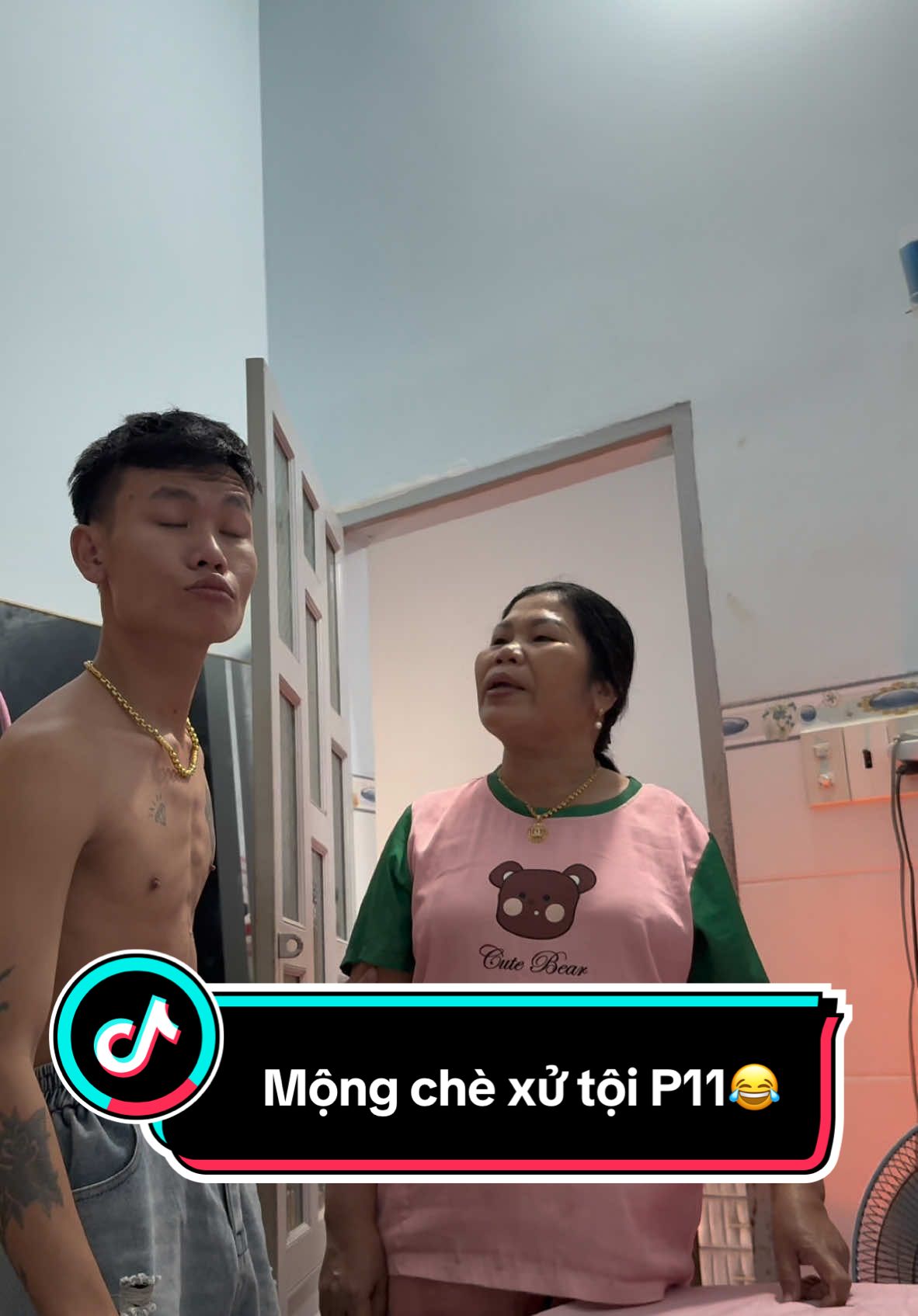 Trả lời @Nhun93 xin lỗi chị nhưng em phải để chị xem tiếp video của nhà em nữa rồi , có việc mộng chè xử tội chồng em lí do làm cho em khóc thôi mà ra mười mấy phần , em tưởng như phim cô dâu 8 tủi vậy á😂 , ê mà còn tiếp nha 😂 #xuhuong #xuhuongtiktok #mechauvacondau #mechongnangdau #quyenmin79 #haihuoc 