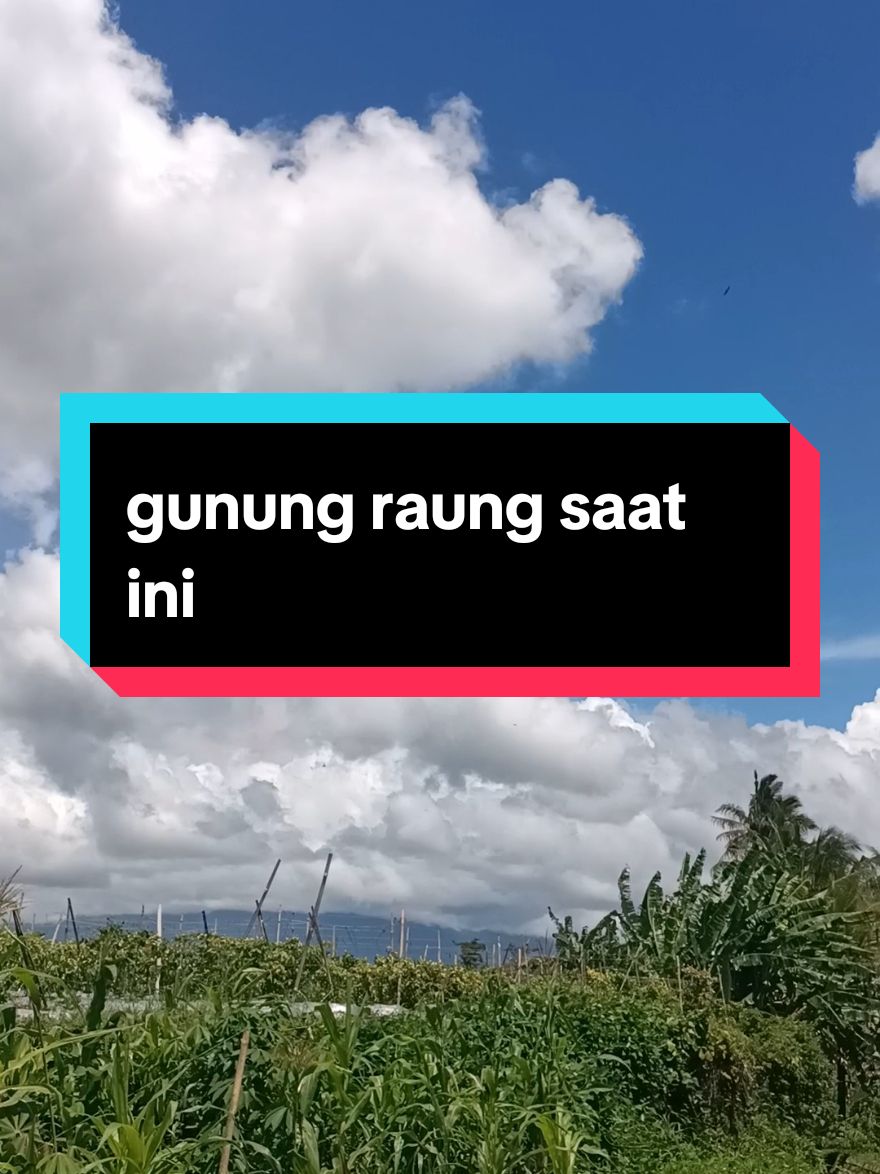 gunung raung saat ini 24-12-2024 #erupsigunungraung #fypシ 