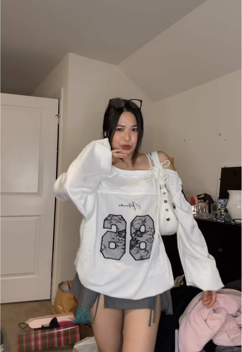 THE FIT IS TOO CUTE!!SPONSORMEPLS🥹🙏 @aelfriceden_official @Aelfric Eden #aelfriceden #viral #fyp #aelfricedenoutfits #teamwork #OOTD #aliexpress #asian 