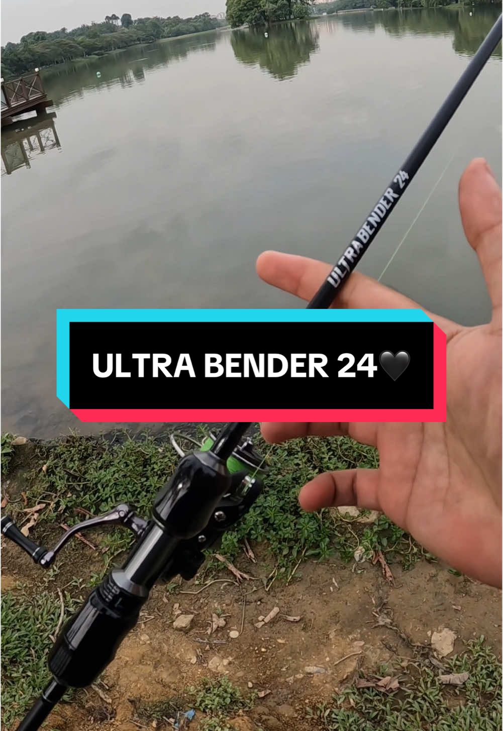 Rod kegilaan ramai restok tak banyak 300 batang saja 🖤✔️ #ultrabender24 #ultralight #joran #joranpancing 