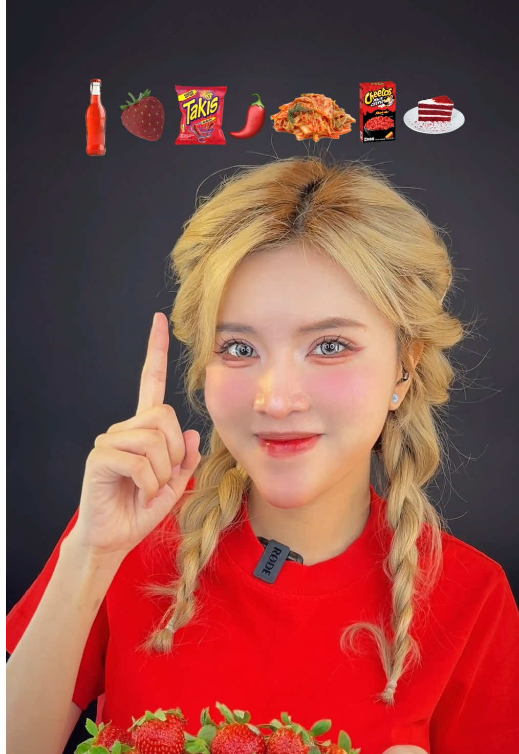 Trả lời @lan.anh5750 Giáng Sinh ăn toàn đồ màu đỏ cùng Vàng nhaa🎄🤶 #tocvanghoe #mukbang #christmastiktok #ancungtiktok #xuhuong 