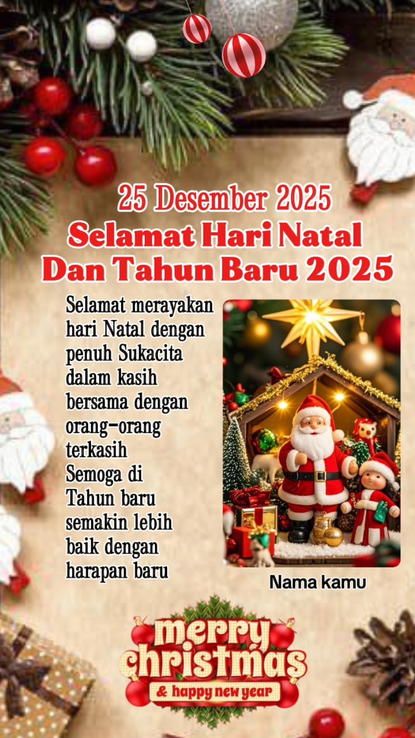 selamat natal 2024 #CapCut #selamatnatal #natal #natal2024 #merrychristmas #christmas #happynewyear 