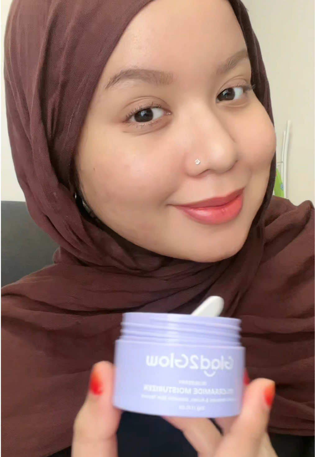 LOVEEE SANGAT MOSTURIZER NI 🥹🫐 Tolong beliii #blueberrymoistg2g #g2g #glad2glowmy @Glad2Glow.my 