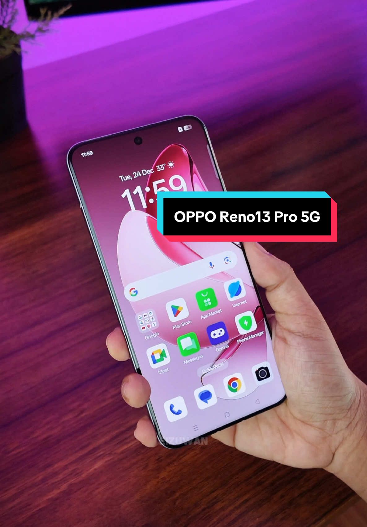 First look OPPO Reno13 Pro Malaysia, love the design ! @OPPO @OPPO MY  #eizuwan #fulamak #techtok #opporeno13pro5g 