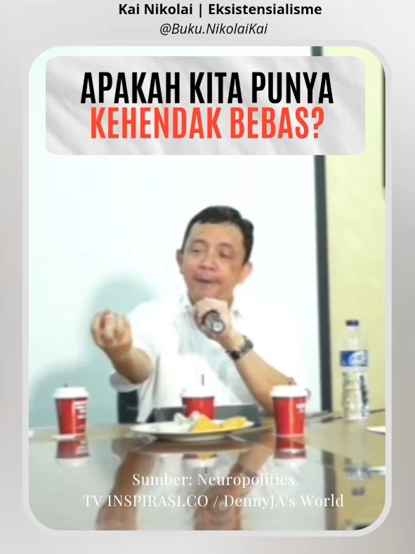 Free Will itu apa? Apakah kita punya kehendak bebas? #drryuhasan   Manusia adalah 