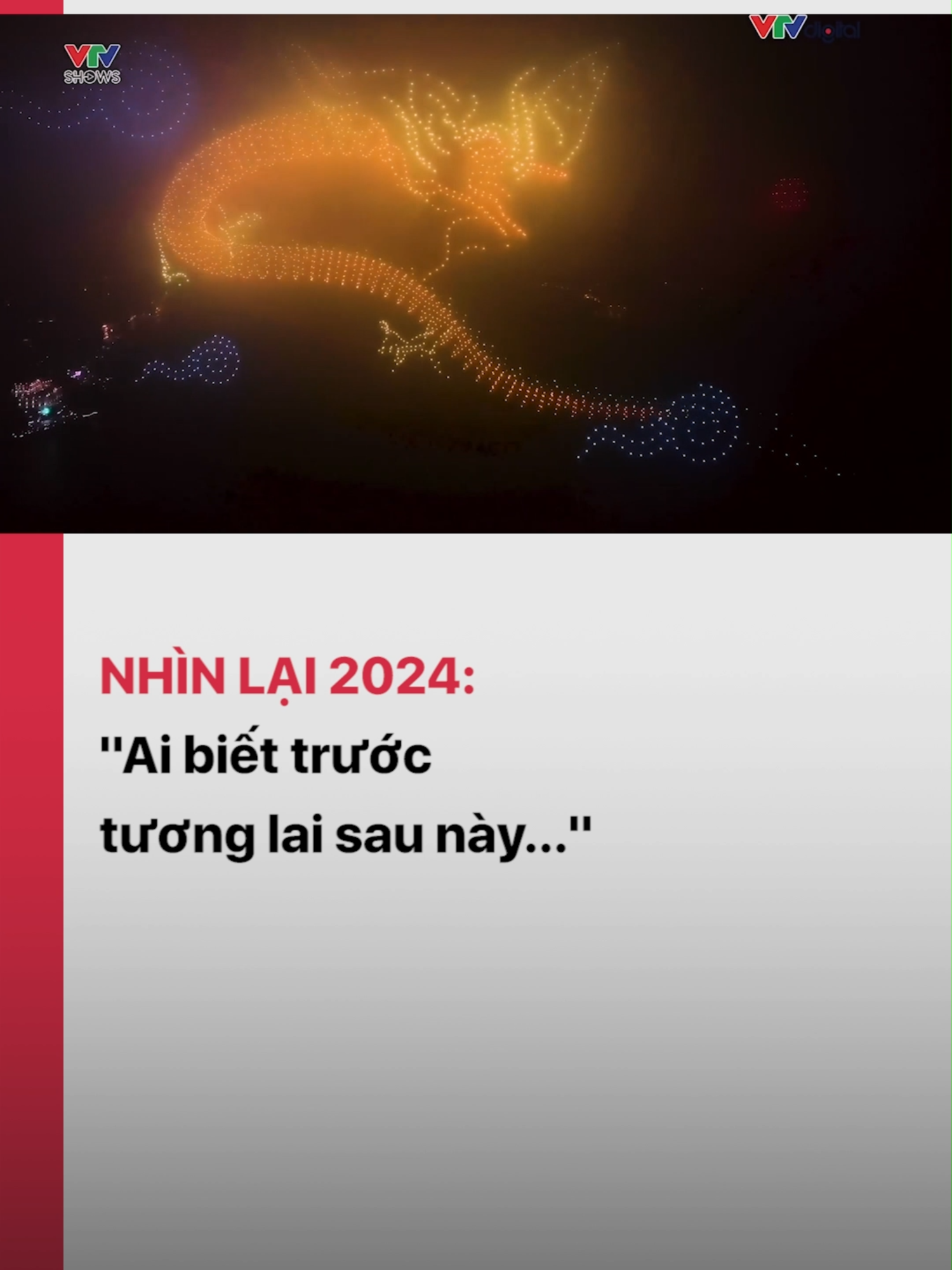 Quá khứ không thể thay đổi. Tương lai cũng giống như ngày mai, là thứ luôn đến. Chọn tiến về phía trước hay lùi về phía sau là ở mỗi người. #tiktoknews #vtvdigital #2024moments #vtv24 #nhinlai2024 #nhinlai #rewind2024